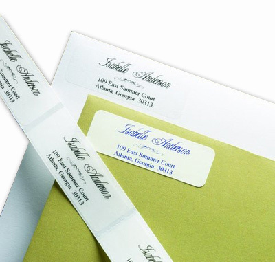 Elizabethan Return Address Labels